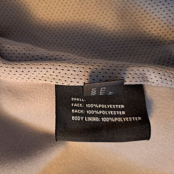 Black Rivet Soft Shell Jacket Front Full Zip Men's Small - Picture 6 of 11